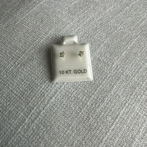 10 KT Gold Star Earrings